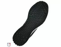 New Balance Referee And Umpire Shoes New Balance V3 Black & White Mid-Cut Umpire Base Shoes -Bats Shop MUM950T3 New Balance V3 Black White Mid Cut Umpire Base Shoes Sole View