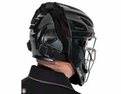 ALL-STAR Umpire Gear All-Star System 7 Umpire Helmet -Bats Shop MVP2500 All Star System 7 Umpire Helmet Worn Back Angled