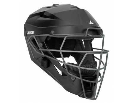 ALL-STAR Umpire Gear All-Star Matte Black MVP5 Umpire Helmet 1 ALL-STAR Umpire Gear All-Star Matte Black MVP5 Umpire Helmet
