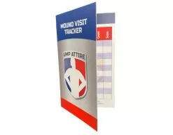 College Mound Visit Tracker Cards -Bats Shop MVTv2 College Mound Visit Tracker Cards book