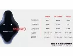 NuttyBuddy Flex Athletic Cup 13 NuttyBuddy Flex Athletic Cup -Bats Shop Nutty Buddy Size Chart 1