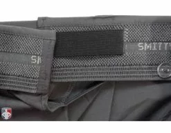 Smitty Umpire Smitty Performance Poly Spandex Charcoal Grey Flat Front Umpire Plate Pants With Expander Waistband -Bats Shop Poly Spandex Expander Waist Inside Stretched 4