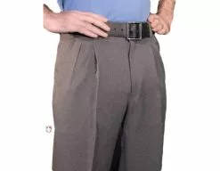 Smitty Umpire Smitty Heather Grey Umpire Base Pants With Expander Waistband
