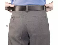 Smitty Umpire Smitty Heather Grey Combo Umpire Pants With Expander Waistband 5 Smitty Umpire Smitty Heather Grey Combo Umpire Pants With Expander Waistband -Bats Shop S11X attempt 2 Smitty Heather Grey Base Pants back 1