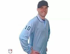 3" Navy On Powder Blue On White Precision-Cut Number -Bats Shop S30LS PB with N3 SUB NPBW