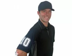 4" White On Black On White Precision-Cut Number -Bats Shop S312 BK with N4 SUB WBW 1