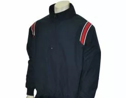 Smitty Umpire Smitty Traditional Half-Zip Umpire Jacket - Navy And Red 7 Smitty Umpire Smitty Traditional Half-Zip Umpire Jacket - Navy And Red -Bats Shop S320 N R Smitty Traditional Half Zip Umpire Jacket Navy with Red Front View