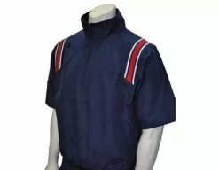 Smitty Umpire Smitty Traditional Half-Zip Short Sleeve Umpire Jacket - Navy And Red 7 Smitty Umpire Smitty Traditional Half-Zip Short Sleeve Umpire Jacket - Navy And Red -Bats Shop S324 N R W Smitty Traditonal Half Zip Short Sleeve Umpire Jacket Navy and Red 1