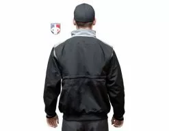 Smitty Umpire Smitty Major League Replica Thermal Umpire Jacket - Black With Charcoal Grey 11 Smitty Umpire Smitty Major League Replica Thermal Umpire Jacket - Black With Charcoal Grey -Bats Shop S341 Smitty Major League Replica Thermal Umpire Jacket Black with Charcoal Grey Back