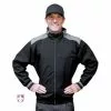 Smitty Umpire Smitty Major League Replica Thermal Umpire Jacket - Black With Charcoal Grey