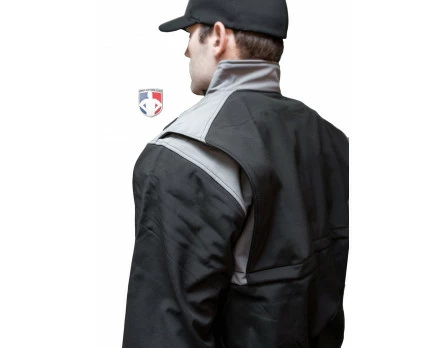 Smitty Umpire Smitty Major League Replica Thermal Umpire Jacket - Black With Charcoal Grey 3 Smitty Umpire Smitty Major League Replica Thermal Umpire Jacket - Black With Charcoal Grey - Image 3