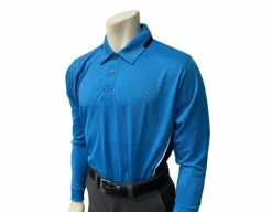 Smitty Umpire Smitty NCAA Softball Long Sleeve Body Flex Men's Umpire Shirt - Bright Blue -Bats Shop S347 BB Smitty NCAA Softball Long Sleeve Body Flex Mens Umpire Shirt Bright Blue