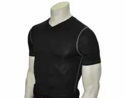Smitty Officials Apparel Smitty Compression Fit V-Neck Short Sleeve T-Shirt