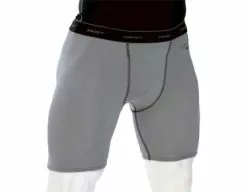 Smitty Umpire Smitty Grey ComfortTech Compression Shorts With Cup Pocket