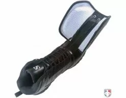 Smitty Umpire Smitty All-Black Mid-Cut Umpire Plate Shoes 15 Smitty Umpire Smitty All-Black Mid-Cut Umpire Plate Shoes -Bats Shop SM Plate Top Attachment