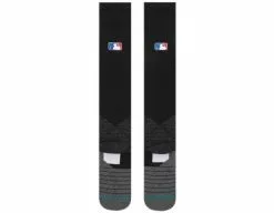 Stance Socks Stance MLB Diamond Pro Over-the-Calf Socks - Black -Bats Shop STN MLB OTC BK Stance MLB Diamond Pro Over the Calf Socks Black Back View