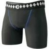 Diamond MMA Compression Shorts With Integrated Quad Strap Jock
