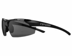 Tifosi Optics Tifosi Track Sunglasses - Gloss Black / Smoke 9 Tifosi Optics Tifosi Track Sunglasses - Gloss Black / Smoke -Bats Shop TIF TRACK GB Tifosi Track Sunglasses Gloss Black Smoke Front Angled View