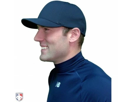 New Balance Referee And Umpire Shoes New Balance Challenger Mock Neck Short Sleeve Compression Shirt - Navy 3 New Balance Referee And Umpire Shoes New Balance Challenger Mock Neck Short Sleeve Compression Shirt - Navy - Image 3