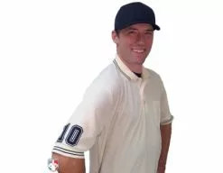 3" Black On White On Black Precision-Cut Number 7 3" Black On White On Black Precision-Cut Number -Bats Shop U126 C with N3 SUB BWB