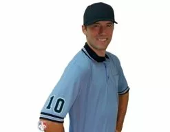 3" Black On Light Blue On White Precision-Cut Number -Bats Shop U126 CBBK with N3 SUB BPBW