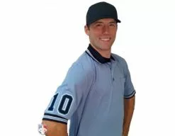 4" Black On Light Blue On White Precision-Cut Number -Bats Shop U126 CBBK with N4 SUB BPBW