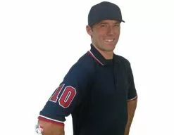 4" Red On Navy On White Precision-Cut Number -Bats Shop U126 N with N4 SUB RNW 1