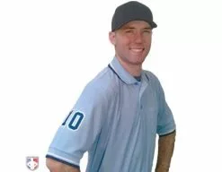 3" Navy On Powder Blue On White Precision-Cut Number -Bats Shop U126 PB with N3 SUB NPBW