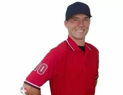 3" Red On Navy On White Precision-Cut Number 6 3" Red On Navy On White Precision-Cut Number -Bats Shop U126 SC with N3 SUB RNW 1