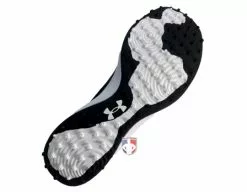 Under Armour Yard Turf Black & White Field Shoes 13 Under Armour Yard Turf Black & White Field Shoes -Bats Shop UA YT Under Armour Yard Turf Black White Field Shoes Charged Bottom wm 1