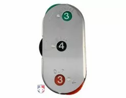 ALL-STAR Umpire Gear All-Star 3-Dial Steel Umpire Indicator - 4/3/3 Count