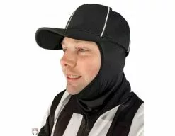 UMPLIFE Cold Weather Mask -Bats Shop ULF CWM UMPLIFE Cold Weather Mask Worn Front Angled View Under Mouth Football