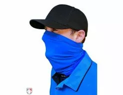UMPLIFE Neck Gaiter -Bats Shop ULF GAITER PB UMPLIFE Neck Gaiter Light Blue Worn Up Front Angled