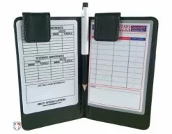 UMPLIFE Pro Grade Magnetic "Book" Style 6" Umpire Lineup Card Holder / Game Card Referee Wallet -Bats Shop ULF PRO with Baseball Cards 2 2