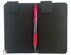 UMPLIFE Pro Grade Magnetic "Book" Style 6" Umpire Lineup Card Holder / Game Card Referee Wallet -Bats Shop ULF PRO with GEL PEN Open 1