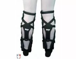 UMPLIFE Flex Umpire Shin Guard Harness 7 UMPLIFE Flex Umpire Shin Guard Harness -Bats Shop ULF SGSTRAP UMPLIFE Flex Shin Guard Straps Worn Back View
