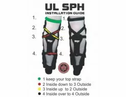 UMPLIFE Flex Umpire Shin Guard Harness 9 UMPLIFE Flex Umpire Shin Guard Harness -Bats Shop ULF Shin Guard Strap instructions