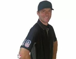 3" USA Stars And Stripes Precision-Cut Number -Bats Shop UM03 BK GY with N3 SUB SNS