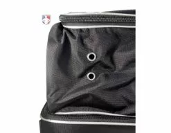 Diamond Umpire Gear Diamond Ultimate 33" Wheeled Umpire Equipment Bag With Telescopic Handle -Bats Shop WHLDLX UMP 33 Diamond Ultimate 33 Wheeled Umpire Equipment Bag with Telescopic Handle close up vents
