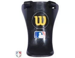 Wilson Umpire Gear Wilson MLB Gold 6" Umpire Throat Guard