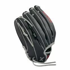 Wilson A2000 12" SCH12SS Fastpitch Glove -Bats Shop ab06eec396e8f155953d5860a98a5d8145a0c63f WBW100221 3 A2000 IF H12 12 BlackSS BlackDimple Red