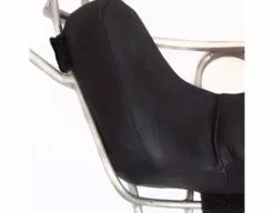 Diamond Umpire Gear Diamond Silver Big League Aluminum Umpire Mask With Leather -Bats Shop dfm padding close z 1