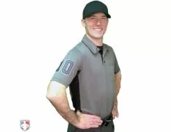 Smitty Umpire Smitty V2 Major League Replica Umpire Shirt - Charcoal Grey With Black 12 Smitty Umpire Smitty V2 Major League Replica Umpire Shirt - Charcoal Grey With Black -Bats Shop s314 CH with N4 SUB GYBW